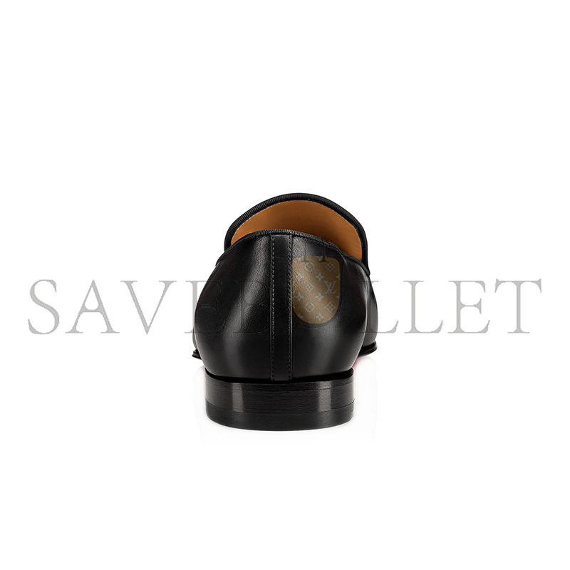 Ch**an louboutin dandelionloafers calf leather black men 1151071bk01